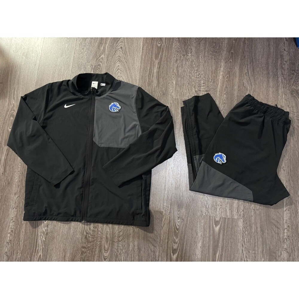 Nike NCAA Boise State Broncos Football Team Issue Suit Jacket & Pants Mens 3XL
